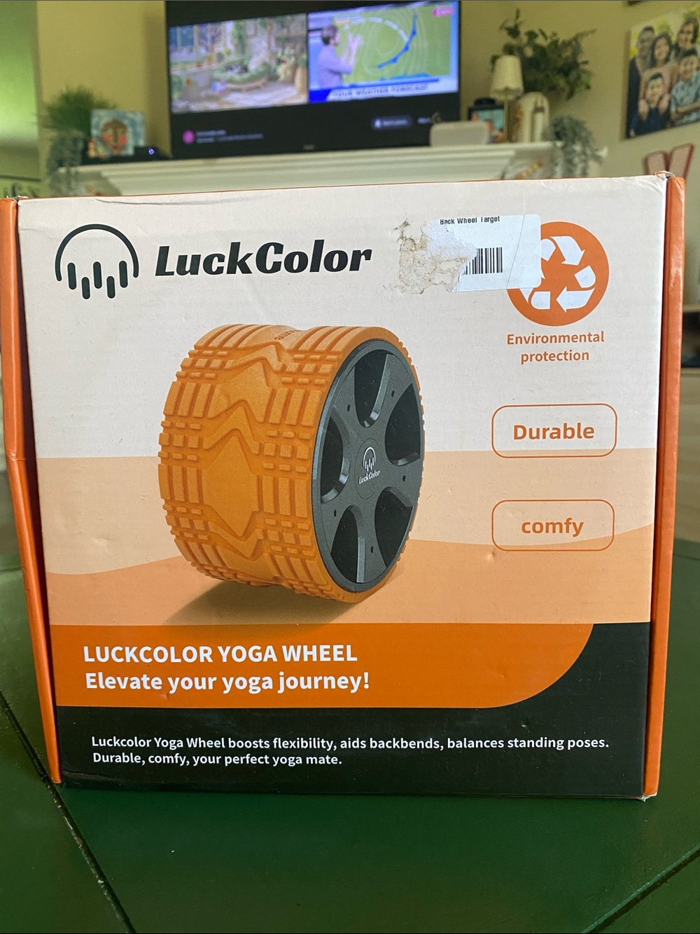 LuckColor Yoga Wheel